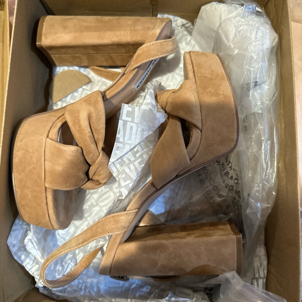 brand new suede